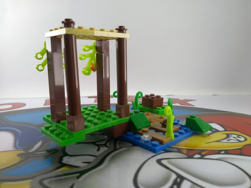 Lego Brinquedo Pinheiro E Árvores