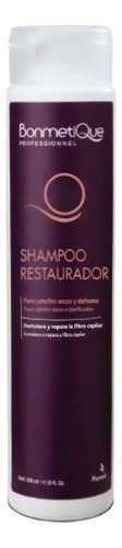 Shampoo Bonmetique Restaurador Cabello Seco Dañado X 350ml 