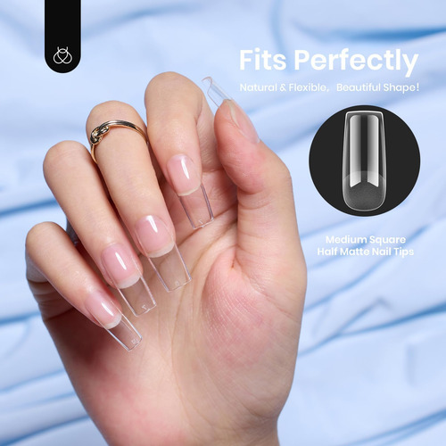 Puntas De Uñas De Gel De Escarabajos Extensión De Uñas Fácil