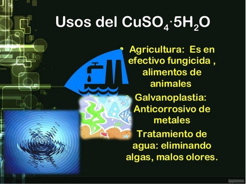 Imagen 4 de 6 de Sulfato Cobre 1 Kg Quimicaxquimicos