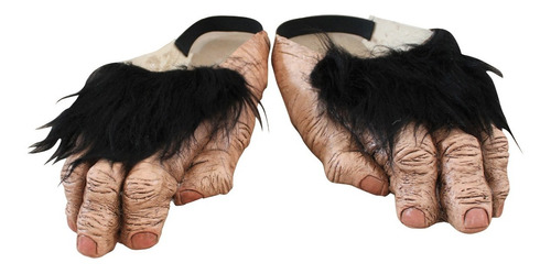 Pies De Chimpancé Mono Disfraz Chango Accesorio Halloween