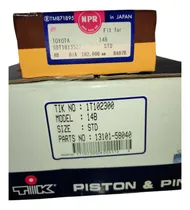 Comprar Pistones Std 0.20 Toyota Dyna 14b