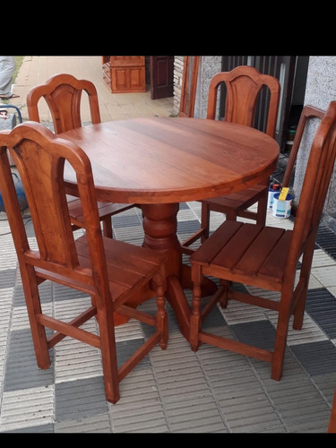 Juego De Comedor De Algarrobo 