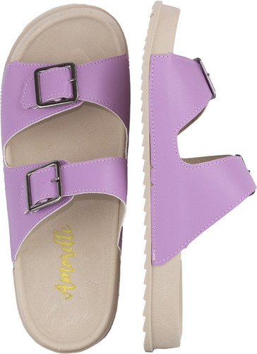 Sandalia Feminina Birken Slide Chinelo Confort Rasteirinha