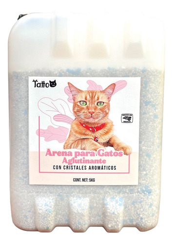 Garrafa De Arena Para Gato Aglutinante Premium Aromática 