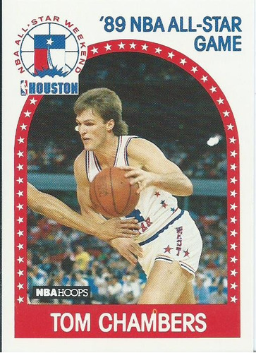Barajita Tom Chambers All Star Hoops 1989 #197 Suns
