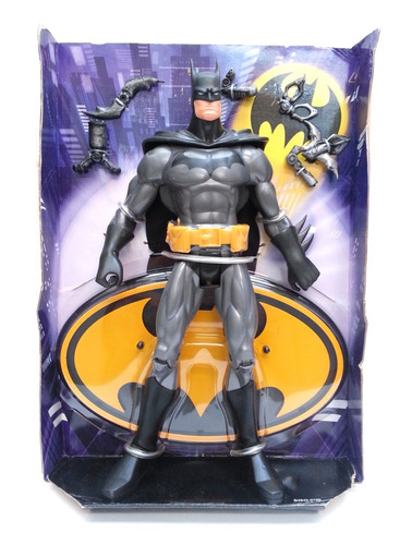 Dc Collector Edition Batman Black Grey Figura Mattel Usada