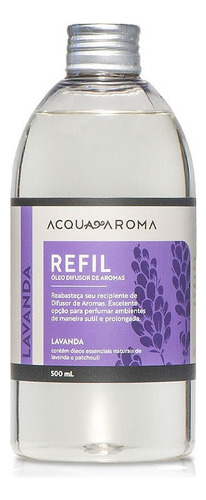 Difusor Varetas Dia A Dia Refil 500ml Lavanda