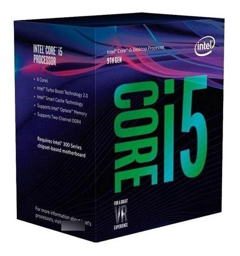 Procesador Intel Core I5-9400 Bx80684i59400 Lga1151 C/cooler