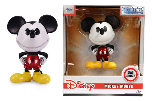 Mickey Mouse Figura Metalica Caja Dañada