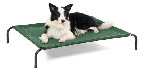Bedsure Large Elevated Cooling Outdoor Dog Bed - Cunas Eleva
