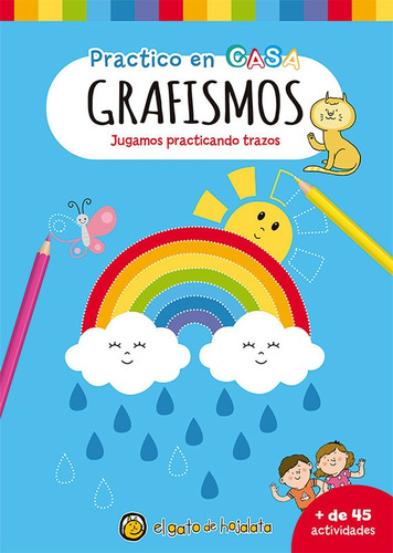 Libro Infantil Practico En Casa - Grafismos Aprendizaje