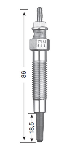 Calentador Mitsubishil200 11v. Corto S/rapido