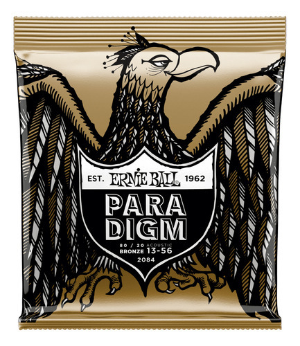 Cuerda de bronce Ernie Ball 013 Paradigm 80/20 para guitarra de acero