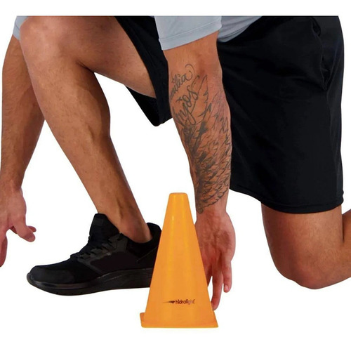 Cone Hidrolight Para Treinamento De Exercicios Cinza - Fl223