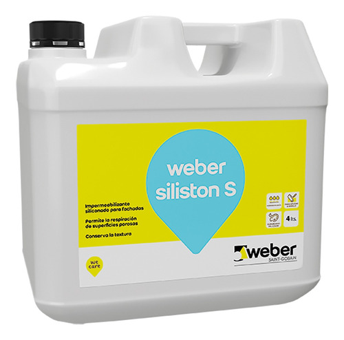 Protector Impermeable Weber Siliston S 4l 