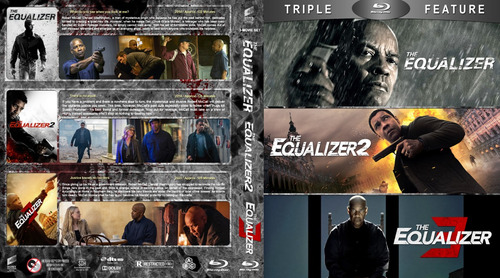 The Equalizer Coleccion En Bluray. 3 Discos. Audio Ing/esp.