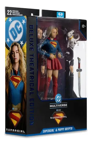 Mcfarlane Dc Supergirl - Supergirl & Krypto Movie 2026 7p
