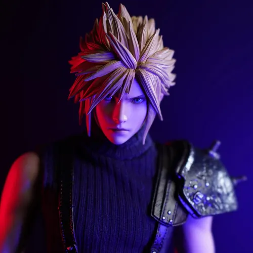 Colecionável Final Fantasy Vii Remake Cloud 1/6 Gametoys Colecionável Final Fantasy Vii Remake Cloud 1/6 Gametoys