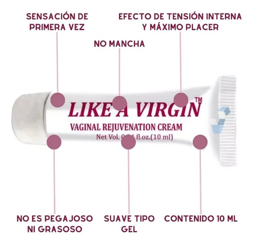 4 Lubricantes Like A Virgin Estrechador Vaginal Pipedream