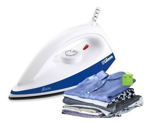 Plancha Seca Alizza Liliana Rps900 1100w Suela Antiadherente