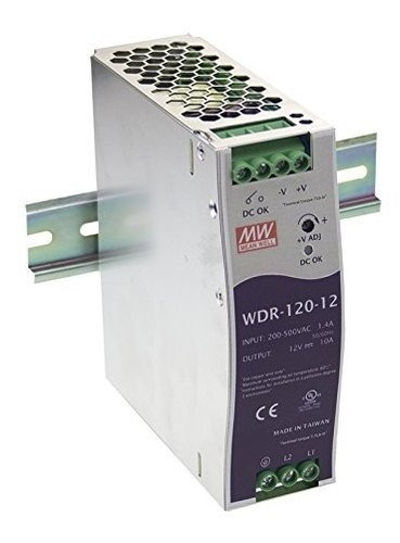 Sistemas De Alimentación Mw Mean Well Wdr-*******v 10a 120w 