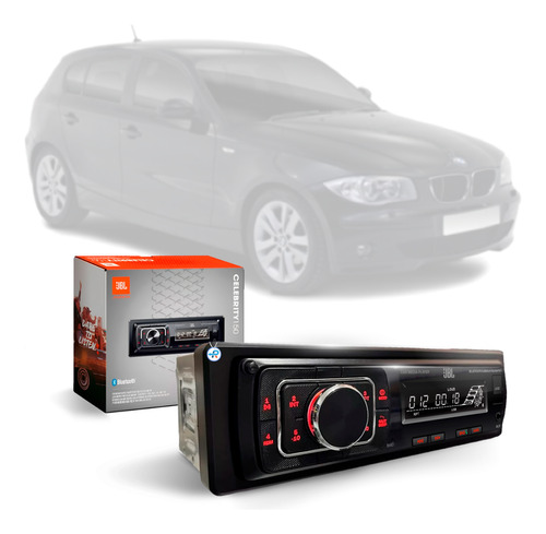 Aparelho Som Mp3 Rádio Am Fm Bt Usb Sd 4x20w Bmw Serie 1 