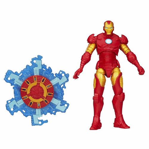 Muñeco Iron Man Shield Cuchillas Tornado Marvel Avengers