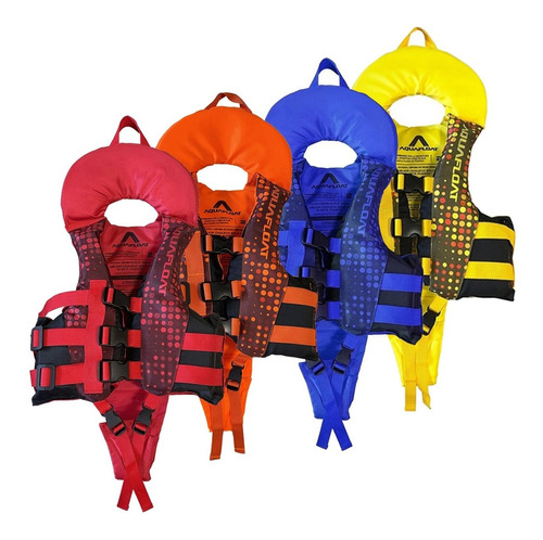 Salvavidas Chaleco Aquafloat Niños Ski C/c Ribbon Pº