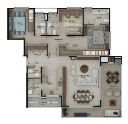 Apartamento À Venda No Bairro Morro Do Espelho - São Leopoldo/rs - O-13874-23734