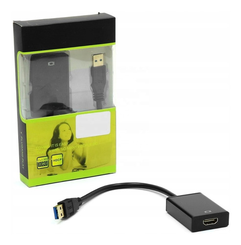 Adaptador Usb 3.0 Hdmi Full Hd Convertidor Audio Y Video