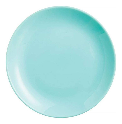 Plato Llano Diwali Light Turquoise 25cm Luminarc