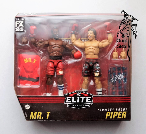 Wwe Wrestlemania 2 Elite Mr T Roody Piper 17cm Brujostore