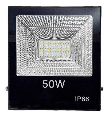 Foco Reflector Led (50w Reales) Ip66 Exterior /electrolandia