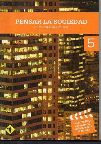 Pensar La Sociedad 5 Colección Pensar Y Estudiar (sin Cd)