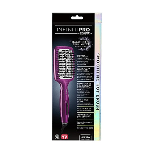 Conair infiniti Pro, Cepillo Alisador De Cerámica Con Infusi