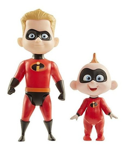 Disney Pixar Incredibles 2 Dash Y Jackjack Figures Por Jakks