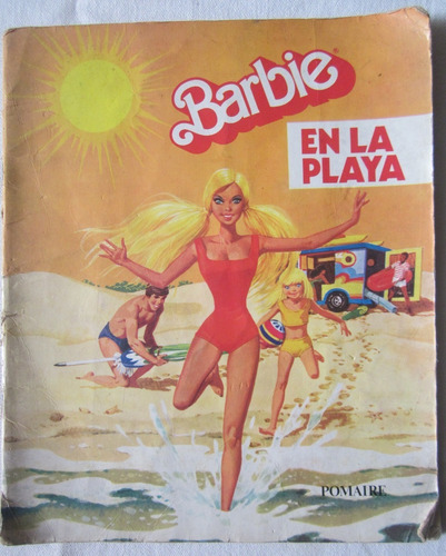 Antigua Revista Barbie En La Playa 1976 En Español