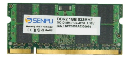 Memoria Ram Para Laptop Ddr2 1gb Bus 533mhz Pc2 4200