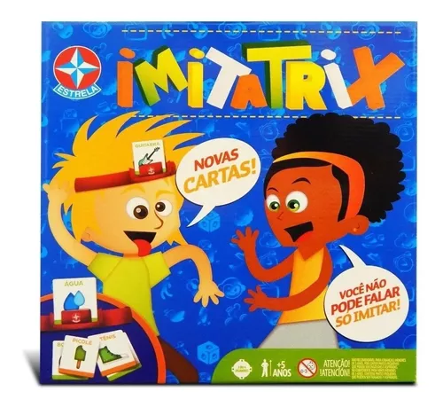 Jogo Divertido De Mimica P/ Crianças Imitatrix - Original Estrela