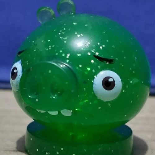Figura Cerdo Grande Glitter Angry Birds Vuala 2023 Or (Usado)