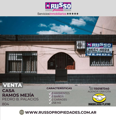 Venta Casa 3 Ambientes Ramos Mejia