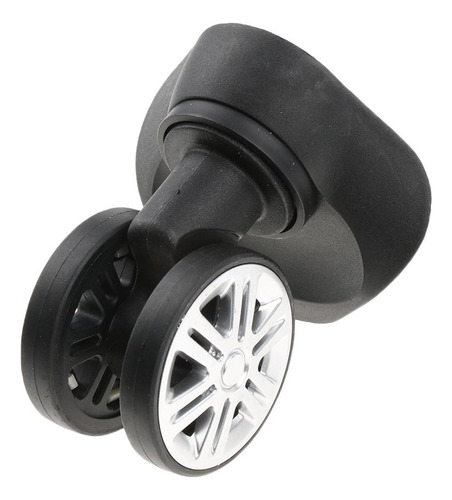 W 3 Pares A09 Ruedas Giratorias De Doble Rodillo Maleta