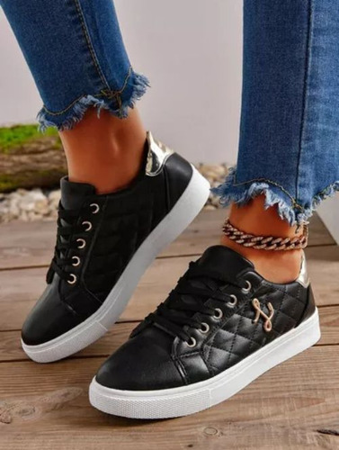 Zapatillas Casual Transpirables De Suela Blanda Para Mujer