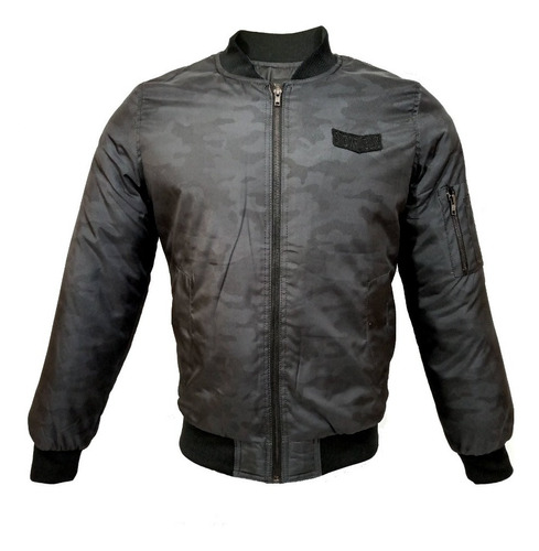 Campera Corta Hombre Camuflada Rompe Viento