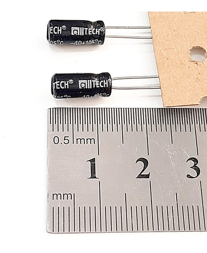 Kit 10 Capacitor Eletrolítico 10uf 63v - Original Alltech