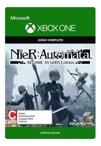 Nier Automata Xbox One  Series X S Código Digital Vpn (Reacondicionado)
