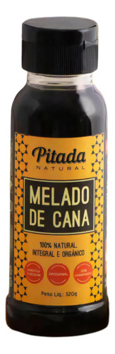 Melado De Cana Pitada Natural Integral E Orgânico 320g