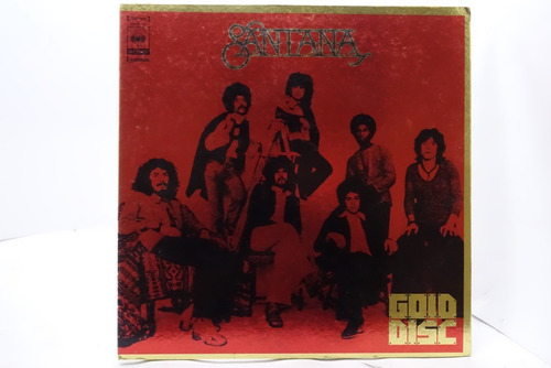 Vinilo Santana Gold Disc 1974 Edición Japonesa Gatefold