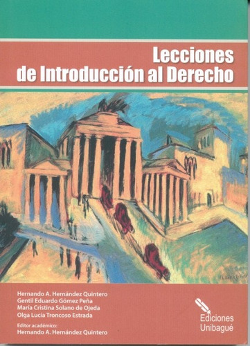 Libro Lecciones De Introducción Al Derecho